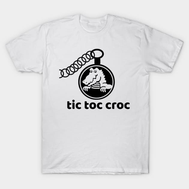 Tic Toc Croc T-Shirt by Philharmagicalshop